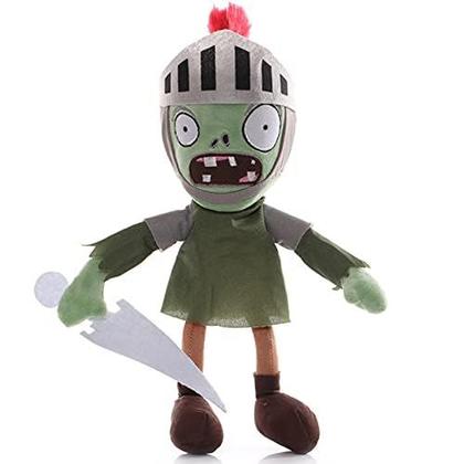 Imagem de Brinquedo de pelúcia JHESAO PVZ Plants vs Zombies Knight Zombie 30cm