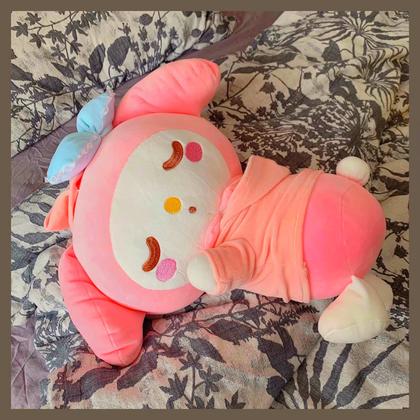 Imagem de Brinquedo de pelúcia Kabosen My Melody Cinnamoroll Sleep 23 cm para crianças