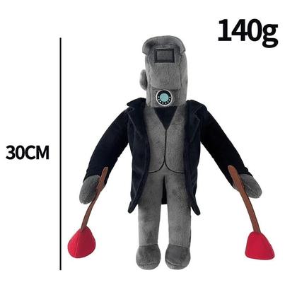 Brinquedo de pelúcia Mihjiot Jetpack Black Cameraman Skibidi