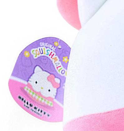 Imagem de Brinquedo de pelúcia Squishmallows Easter Hello Kitty de 8 polegadas