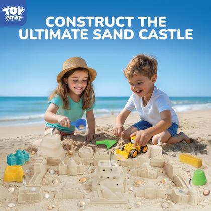 Imagem de Brinquedo de praia TOY Life Dinosaur 22 unidades para crianças de 4 a 8 com balde