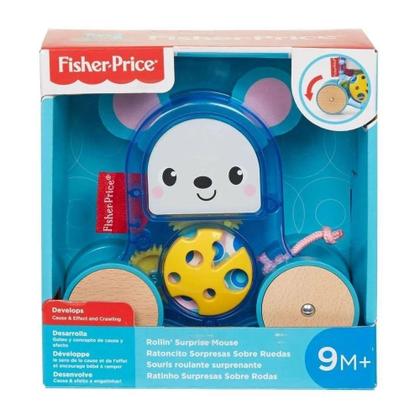 Imagem de Brinquedo de Puxar e Empurrar Ratinho Surpresas Sobre Rodas - Fisher Price - GML81 - Mattel