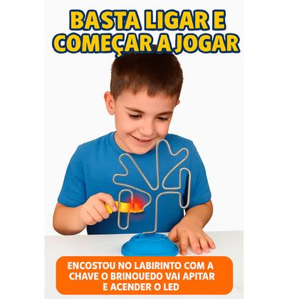 Imagem de Brinquedo Desafio Concentração Coordenação Motora C/Luz Som