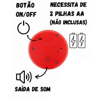 Imagem de Brinquedo Desafio Concentração Coordenação Motora C/Luz Som