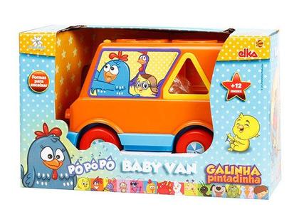 Imagem de Brinquedo Didático Baby Van Galinha Pintadinha - Elka Brinquedos