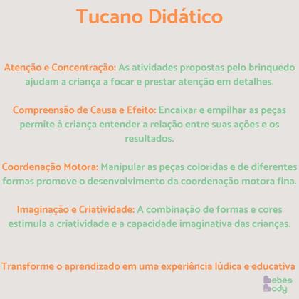 Imagem de Brinquedo Didático Bebê Montar Encaixe 01 Ano Presente Criança Menino Menina Educativo