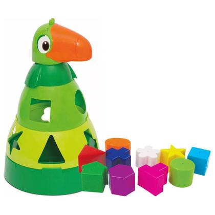 Imagem de Brinquedo Didático Bebê Montar Encaixe 01 Ano Presente Criança Menino Menina Educativo