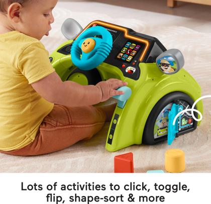 Brinquedo didático Fisher-Price Laugh & Learn Sit & Steer Driver Imagem de Brinquedo didático Fisher-Price Laugh & Learn Sit & Steer Driver