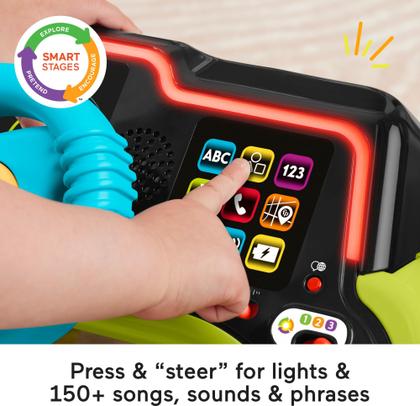 Brinquedo didático Fisher-Price Laugh & Learn Sit & Steer Driver Imagem de Brinquedo didático Fisher-Price Laugh & Learn Sit & Steer Driver