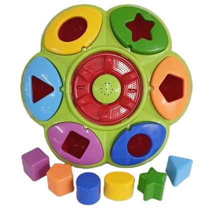Imagem de Brinquedo Didático Flor Didática +12 Meses - Tateti