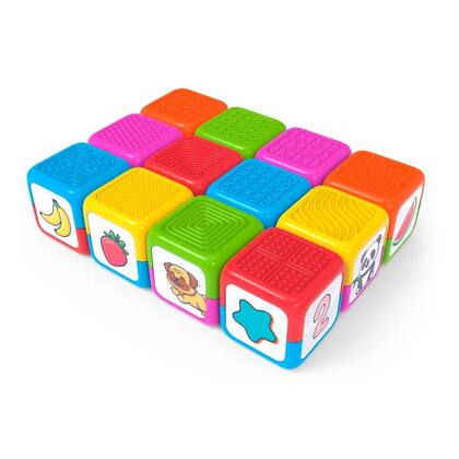 Imagem de Brinquedo Didático Infantil Baby Blocks Educativo Tateti