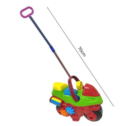 Imagem de Brinquedo Didático Infantil Moto C/ Peças Interativas Oferta - DIV PLAST