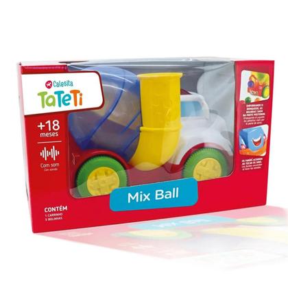 Imagem de Brinquedo Didático Para Bebê Mix Ball Com Luz E Som Calesita