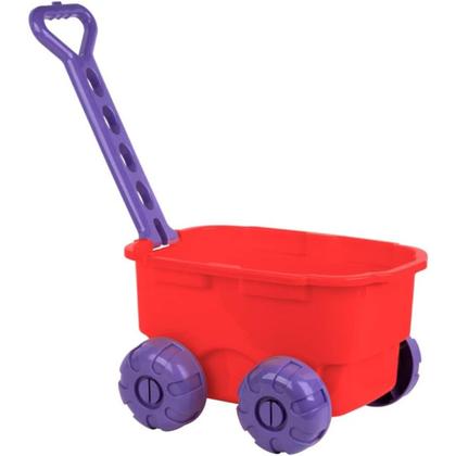 Imagem de Brinquedo Didático Play Time Carrinho de Praia com Forminhas