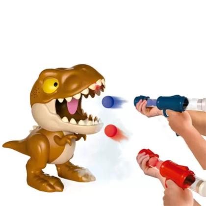 Imagem de Brinquedo Dino Pow Ball com Lançadores e Dardos Inclusos para Crianças a Partir de 5 Anos Fenix Brinquedos - PPD-942