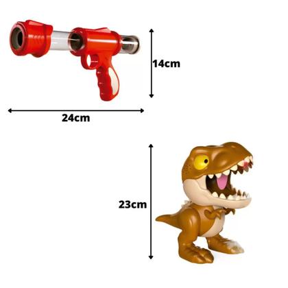 Imagem de Brinquedo Dino Pow Ball com Lançadores e Dardos Inclusos para Crianças a Partir de 5 Anos Fenix Brinquedos - PPD-942