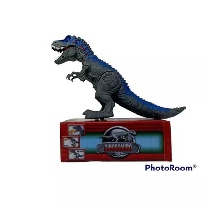 Imagem de Brinquedo Dinossauro Solta Fumaça, Anda Com Som e Luz