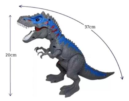 Imagem de Brinquedo Dinossauro Solta Fumaça, Anda Com Som e Luz
