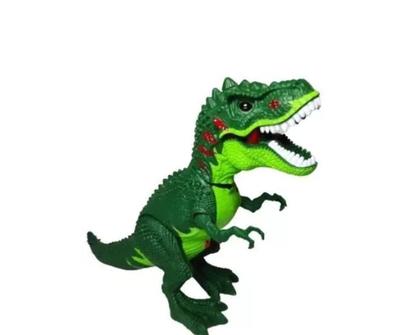 Imagem de Brinquedo Dinossauro Solta Fumaça, Anda Com Som e Luz