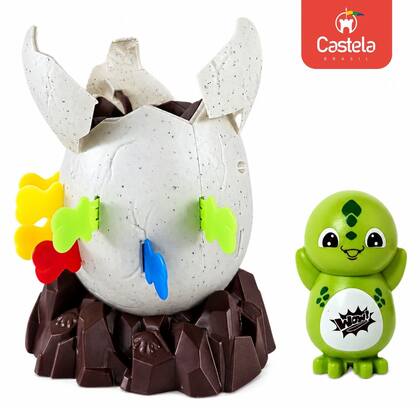 Imagem de Brinquedo Divertido Espeta Dino Pula Dinossauro 17 Adagas Castela