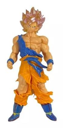 Imagem de Brinquedo Dragon Ball Z Goku Vegeta Broly Super Coleção 18cm Figura