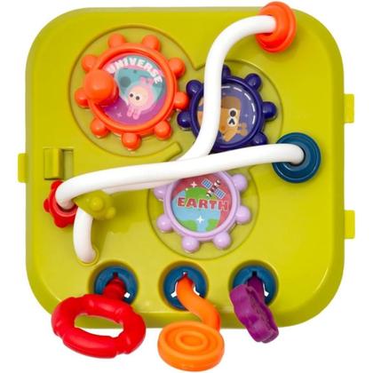 Imagem de Brinquedo Educativo Buba Cubo de Atividades 7 em 1 Colorido