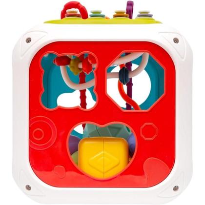 Imagem de Brinquedo Educativo Buba Cubo de Atividades 7 em 1 Colorido