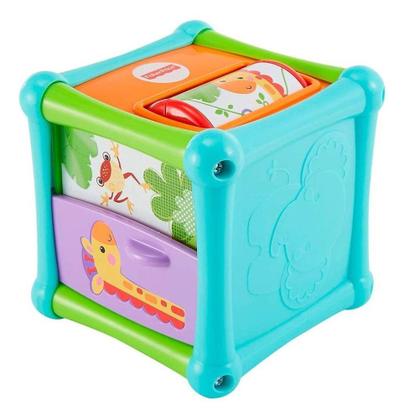 Imagem de Brinquedo Educativo Cubo Animaizinhos Divertido Fisher Price