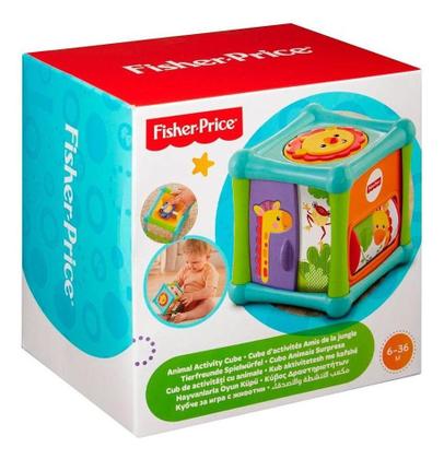 Imagem de Brinquedo Educativo Cubo Animaizinhos Divertido Fisher Price