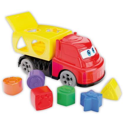Imagem de Brinquedo Educativo Deko Formas II Super Carrinho com Blocos de Encaixe