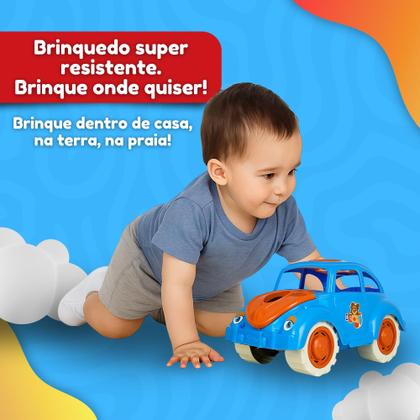 Imagem de Brinquedo Educativo Didático Presente Menino Menina Carrinho