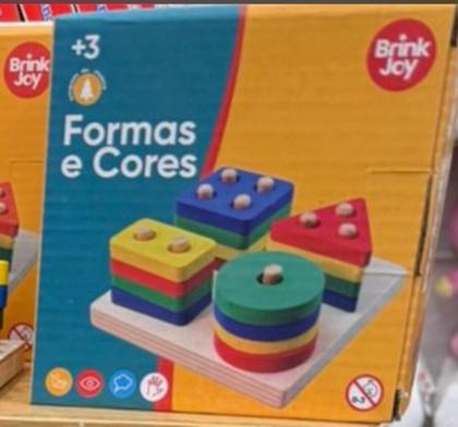 Imagem de Brinquedo Educativo Formas e Cores