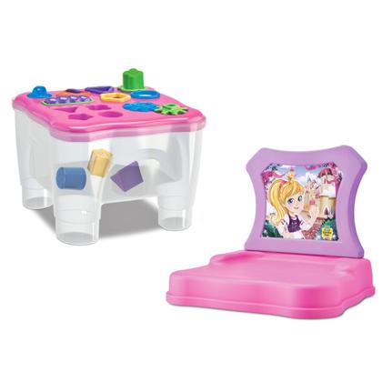 Imagem de Brinquedo Educativo Infantil Cadeirinha 203 - Samba Toys