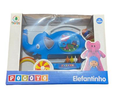 Imagem de Brinquedo Educativo Infantil Elefantinho Plástico Desenho