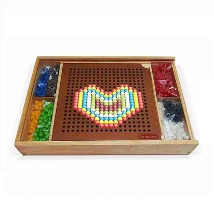 Imagem de Brinquedo Educativo Jogo Treino Cerebral Figuras Coordenação