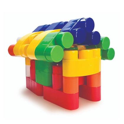 Imagem de Brinquedo Educativo Monta Fácil 32 Peças Idade +18 Meses Big