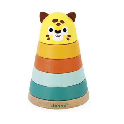 Imagem de Brinquedo Educativo Onça de Empilhar - Janod