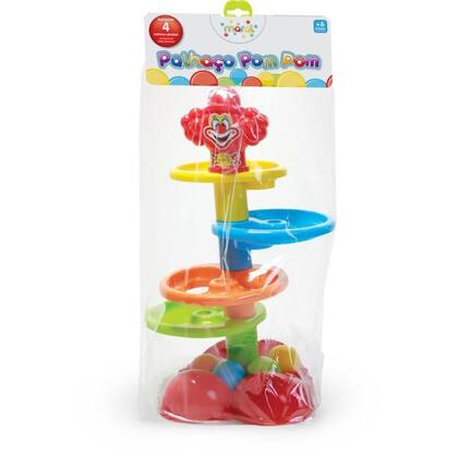 Imagem de Brinquedo Educativo Palhaco POM POM