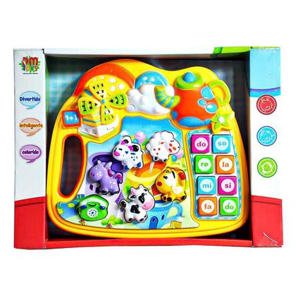 Imagem de Brinquedo Educativo Paradise Som Bichos Músicas Luz - Dm Toys