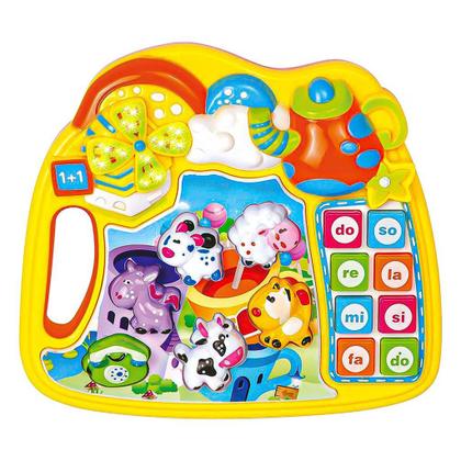 Imagem de Brinquedo Educativo Paradise Som Bichos Músicas Luz - Dm Toys