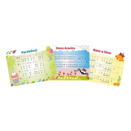 Imagem de Brinquedo Educativo Piano Xilofone Baby 5 Notas DMTOYS - DMB5802