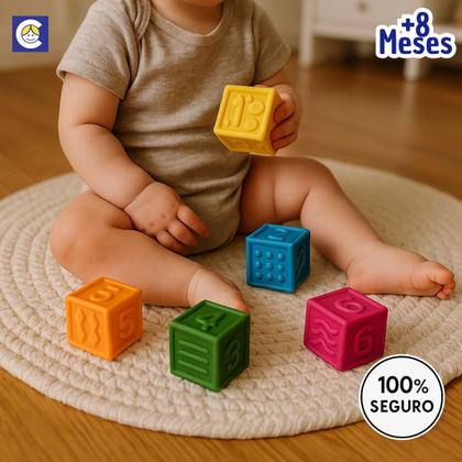 Imagem de Brinquedo Educativo Play Time Soft Cubos Vinil - Cotiplás