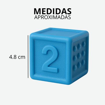Imagem de Brinquedo Educativo Play Time Soft Cubos Vinil - Cotiplás