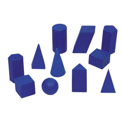 Imagem de Brinquedo Educativo Sólidos Geométricos em Madeira