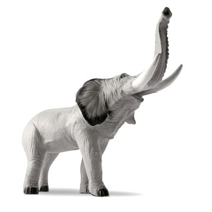 Imagem de Brinquedo Elefante Infantil Miniatura Boneco Infantil 26 Cm - Bee Toys