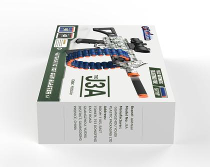 Imagem de Brinquedo elétrico automático JakMean Toy com 100 dardos de espuma