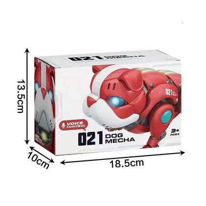 Imagem de Brinquedo Eletrônico  Cachorro Robô Musical Com Luzes Coloridas Anda