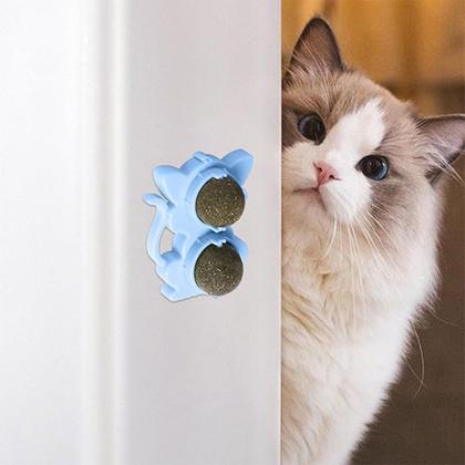 Imagem de Brinquedo Erva de Gato Pet Interativo Natural Catnip Animal de Estimacao Chao Parede