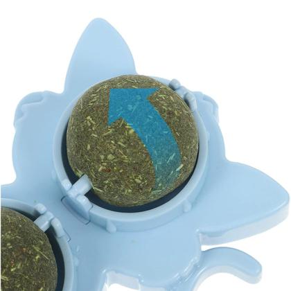 Imagem de Brinquedo Erva de Gato Pet Interativo Natural Catnip Animal de Estimacao Chao Parede