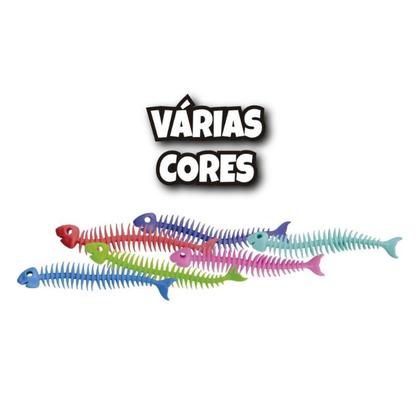 Imagem de Brinquedo Espinha De Peixe Elástica Sortida - Toyng 53107